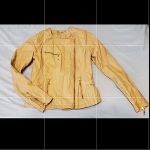 Women's Charlotte Russe Faux Leather Jacket Size Medium